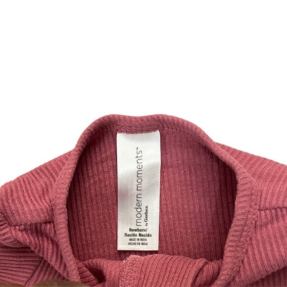 CARTER'S + Baby Girl 0-3M Bodysuit Outfit Bundle Floral Pink Neutral Lot of 10pc - Picture 14 of 14